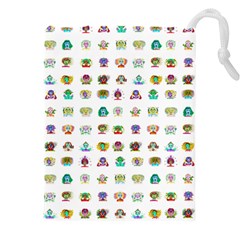 All The Aliens Teeny Drawstring Pouch (4xl) by ArtByAng