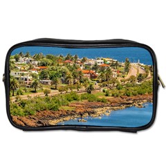 Punta Colorada Aerial Landscape Scene, Uruguay Toiletries Bag (one Side) by dflcprintsclothing