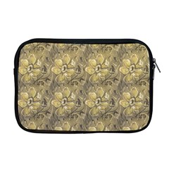 Retro Stlye Floral Decorative Print Pattern Apple Macbook Pro 17  Zipper Case by dflcprintsclothing