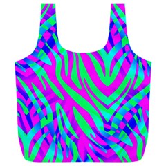 Wild And Crazy Zebra Full Print Recycle Bag (xxxl)