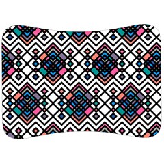 Boho Geometric Velour Seat Head Rest Cushion