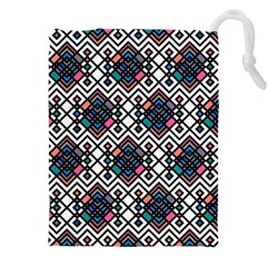 Boho Geometric Drawstring Pouch (5xl)