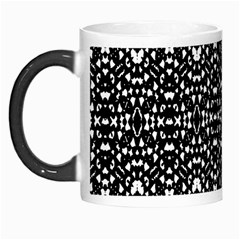 Ethnic Black And White Geometric Print Morph Mugs