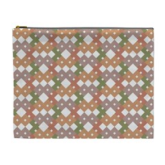 Squares And Diamonds Cosmetic Bag (xl) by tmsartbazaar