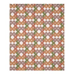 Squares And Diamonds Shower Curtain 60  X 72  (medium)  by tmsartbazaar