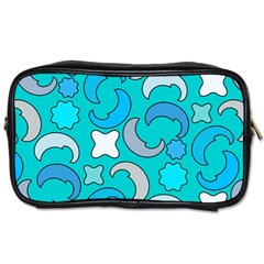 Cloudy Blue Moon Toiletries Bag (two Sides) by tmsartbazaar