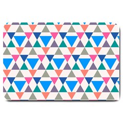 Multicolor Triangle Large Doormat  by tmsartbazaar