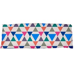 Multicolor Triangle Body Pillow Case (dakimakura) by tmsartbazaar