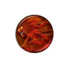 Fire Lion Flame Light Mystical Hat Clip Ball Marker (4 Pack) by HermanTelo