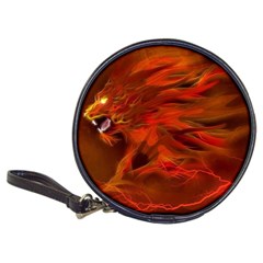 Fire Lion Flame Light Mystical Classic 20-cd Wallets by HermanTelo