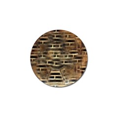 Textures Brown Wood Golf Ball Marker (10 Pack) by Alisyart
