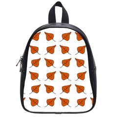 Fallen Leaves Autumn School Bag (small) by HermanTelo