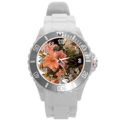 20181209 181459 Round Plastic Sport Watch (l) by 45678