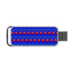 Bluefishes Portable Usb Flash (one Side) by Sparkle