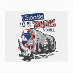 Choose To Be Tough & Chill Small Glasses Cloth