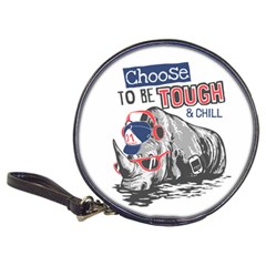 Choose To Be Tough & Chill Classic 20-cd Wallets by Bigfootshirtshop