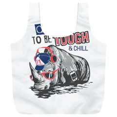 Choose To Be Tough & Chill Full Print Recycle Bag (xxxl) by Bigfootshirtshop