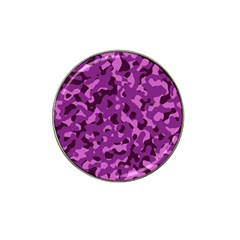 Dark Purple Camouflage Pattern Hat Clip Ball Marker (10 pack)