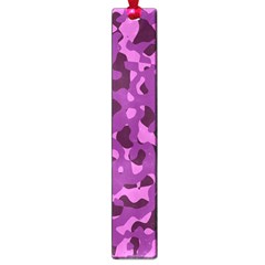 Dark Purple Camouflage Pattern Large Book Marks by SpinnyChairDesigns