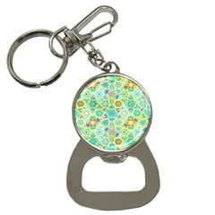 Bright Mosaic Bottle Opener Key Chain by ibelieveimages