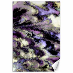 Purple Yellow Marble Canvas 20  X 30  by ibelieveimages