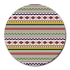 Bright Tribal Round Mousepads