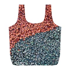 Gravel Print Pattern Texture Full Print Recycle Bag (l) by dflcprintsclothing