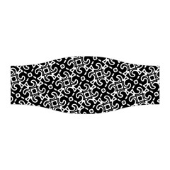 Black and White Decorative Design Pattern Stretchable Headband