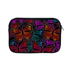 Colorful Monarch Butterfly Pattern Apple Ipad Mini Zipper Cases by SpinnyChairDesigns