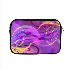 Infinity Painting Purple Apple Macbook Pro 15  Zipper Case by DinkovaArt