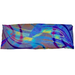 Infinity Painting Blue Body Pillow Case (dakimakura) by DinkovaArt