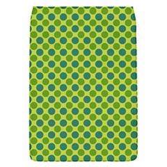 Green Polka Dots Spots Pattern Removable Flap Cover (s)