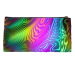 Psychedelic Swirl Trippy Abstract Art Pencil Case Back