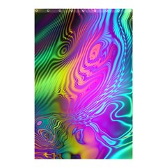 Psychedelic Swirl Trippy Abstract Art Shower Curtain 48  X 72  (small)  by SpinnyChairDesigns