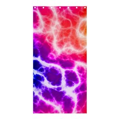 Colorful Tie Dye Pattern Texture Shower Curtain 36  X 72  (stall)  by SpinnyChairDesigns