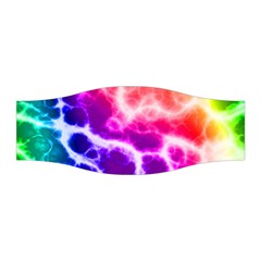 Colorful Tie Dye Pattern Texture Stretchable Headband by SpinnyChairDesigns