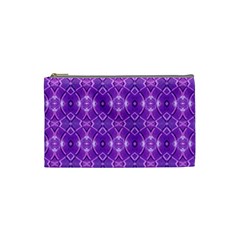 Geometric Galaxy Pattern Print Cosmetic Bag (small) by dflcprintsclothing