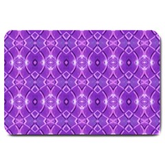 Geometric Galaxy Pattern Print Large Doormat  by dflcprintsclothing