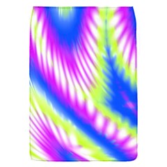 Colorful Blue Purple Pastel Tie Dye Pattern Removable Flap Cover (s) by SpinnyChairDesigns