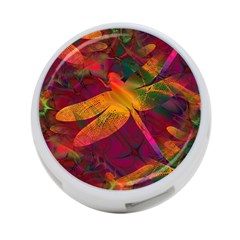 Dragonflies Abstract Colorful Pattern 4-port Usb Hub (two Sides) by SpinnyChairDesigns