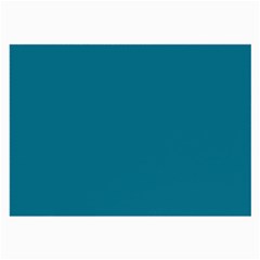 Mosaic Blue Pantone Solid Color Large Glasses Cloth (2 Sides) by FlagGallery