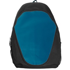 Mosaic Blue Pantone Solid Color Backpack Bag by FlagGallery