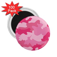 Camo Pink 2 25  Magnets (100 Pack)  by MooMoosMumma