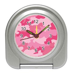 Camo Pink Travel Alarm Clock by MooMoosMumma