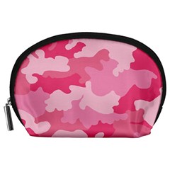 Camo Pink Accessory Pouch (large) by MooMoosMumma