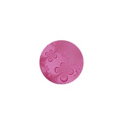 Pink Intricate Swirls Pattern 1  Mini Magnets by SpinnyChairDesigns