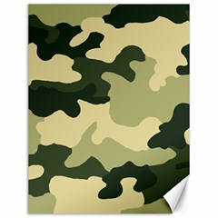 Camo Green Canvas 12  X 16  by MooMoosMumma