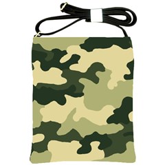 Camo Green Shoulder Sling Bag by MooMoosMumma