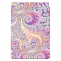 Pastel Pink Intricate Swirls Spirals  Removable Flap Cover (s) by SpinnyChairDesigns