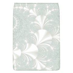 Mint Cream And White Intricate Swirl Spiral Removable Flap Cover (s) by SpinnyChairDesigns